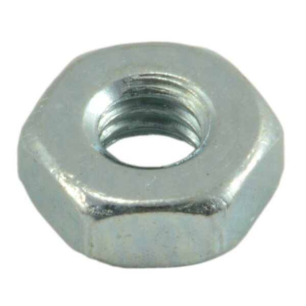 Midwest Fastener Hex Nut, M2.5-0.45, Steel, Class 8, Zinc Plated, 30 PK 66952 - main